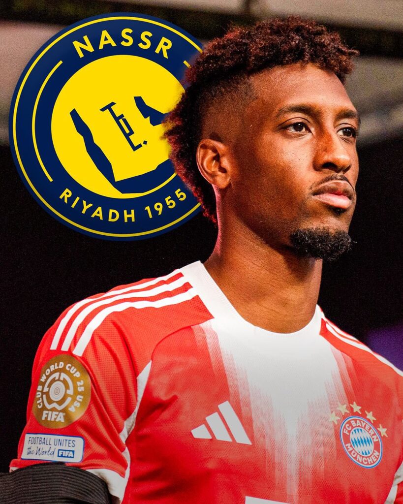 Kingsley Coman to Al Nassr from FC Bayern