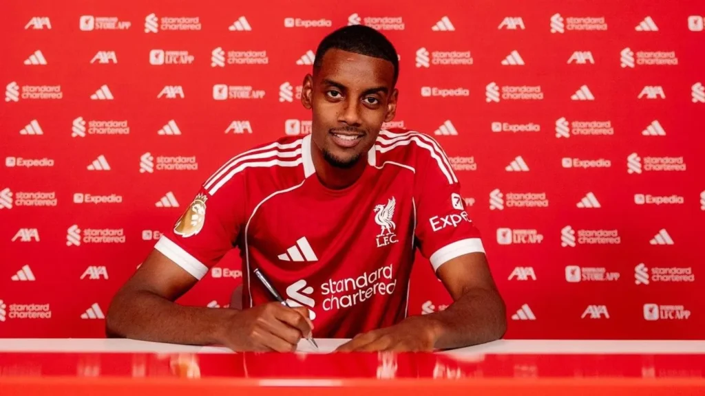 Transfer of Alexander Isak to Liverpool