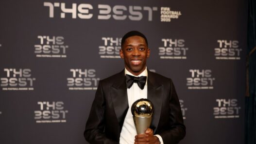 Ousmane dembélé fifa the best men player