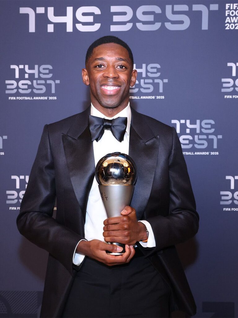 Ousmane dembélé fifa the best men player
