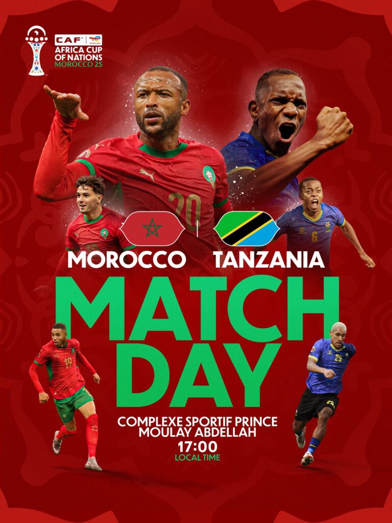 Morocco vs Tanzania AFCON Stats