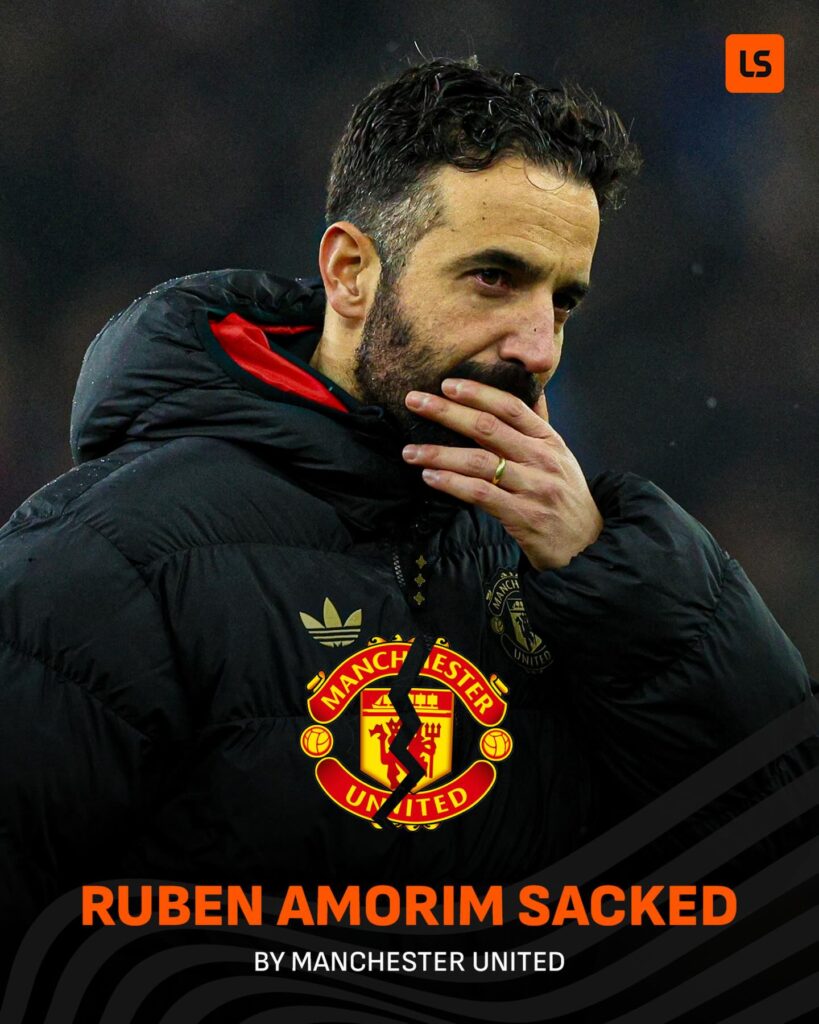 Ruben Amorim leaves Manchester United