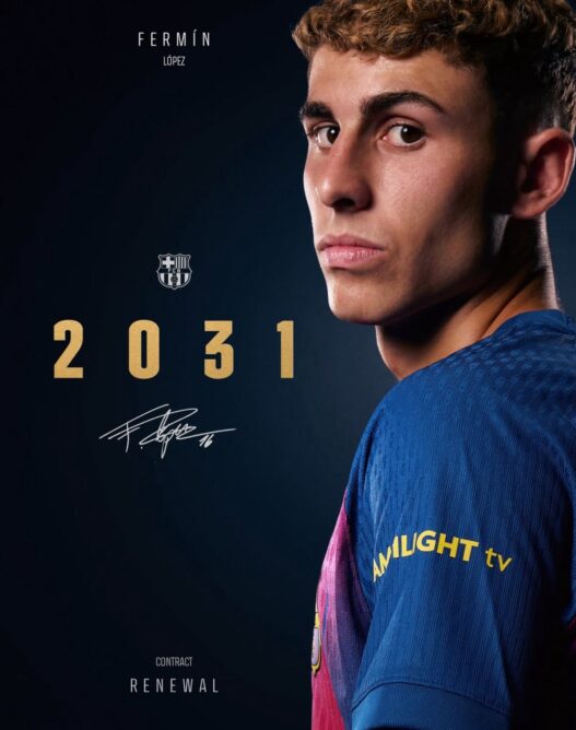 Fermín López new deal at Barcelona