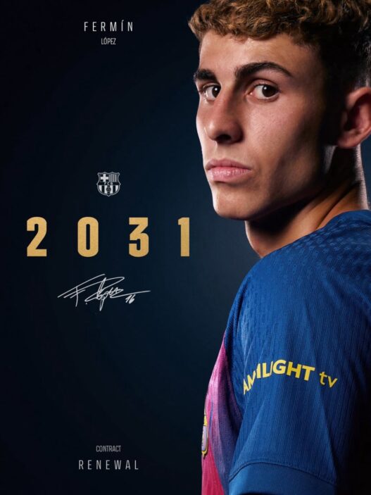 Fermín López new deal at Barcelona