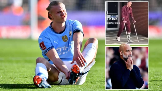 Erling Haaland Injury Man City