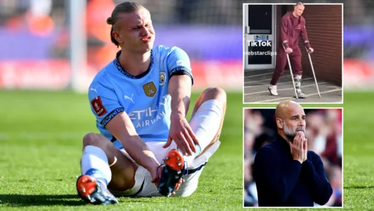 Erling Haaland Injury Man City