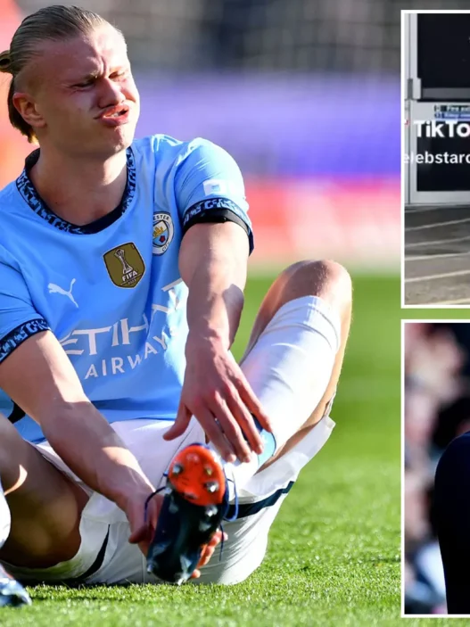 Erling Haaland Injury Man City